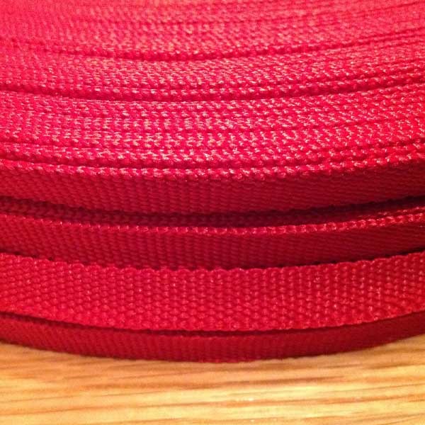 10mm Red Webbing Strap