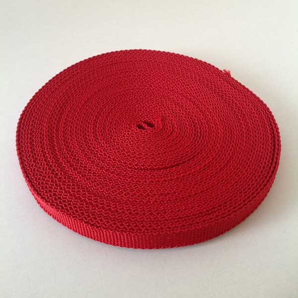 10mm Red Webbing Strap