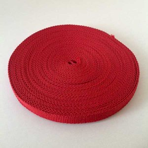 10mm Red Webbing Strap