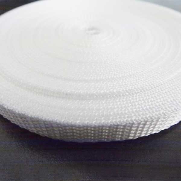 15mm White Polypropylene Webbing Tape Roll