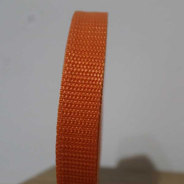 25mm Orange Webbing Strap Tape Roll