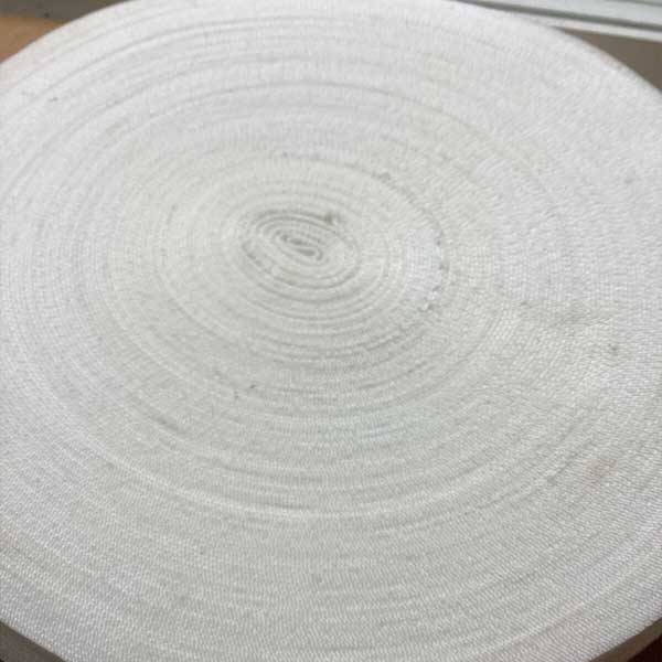 25mm Strong Webbing White Tape