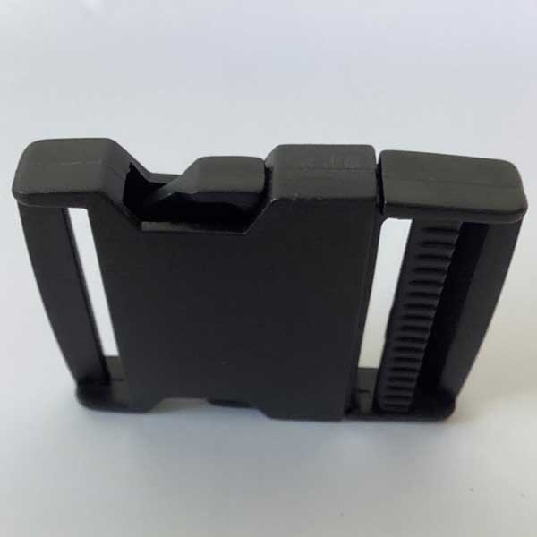 50mm Black Plastic Side Release Buckles