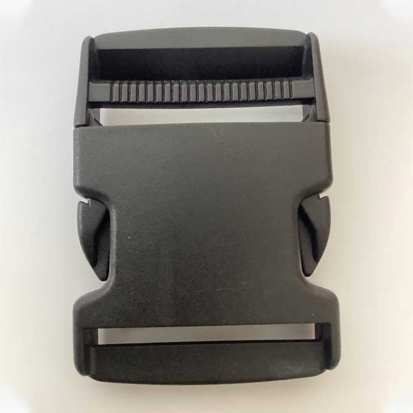 50mm Black Plastic Side Release Buckles RX